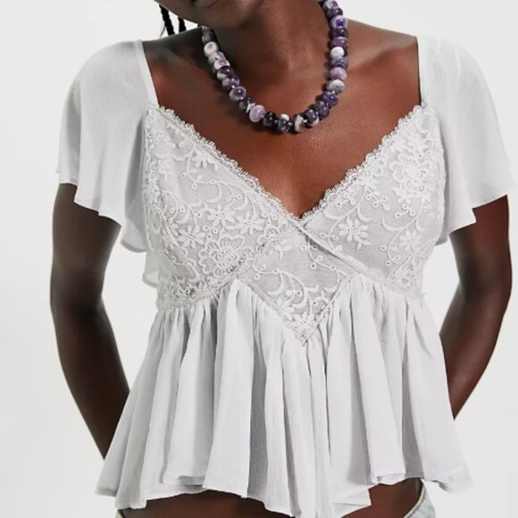 Free People Tops - Free People Kenny Chiffon Blouse